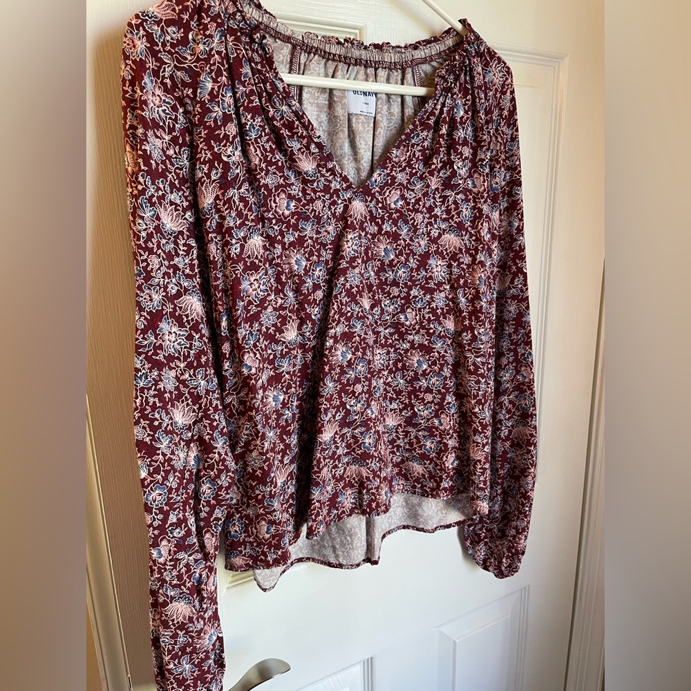 Paisley blouse from Old Navy
